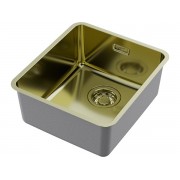 Мойка Omoikiri Omi 37-U/I-LG Ultra нерж.сталь/светлое золото (4997400)