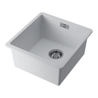 Мойка Omoikiri Kata 40-U-WH Artgranit/белый (4997525) Мойка Omoikiri Kata 40-U-WH Artgranit/белый (4997525)