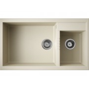 Мойка Omoikiri Tedori 86-2-LB-BE Tetogranit/ваниль (4993933)