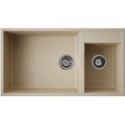 Мойка Omoikiri Tedori 85-2-U-SA Tetogranit/бежевый (4993942)