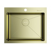 Мойка Omoikiri Akisame 59-LG нерж. сталь/светлое золото (4973082)