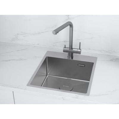 Мойка Kuchenstern WERK 45 нержавеющая сталь Мойка Kuchenstern WERK 45 нержавеющая сталь