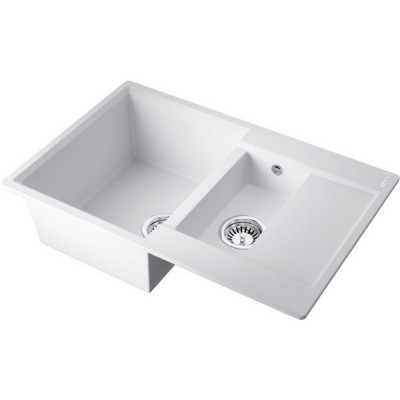 Мойка Omoikiri Daisen 78-2T-WH Tetogranit/белый (4993530) Мойка Omoikiri Daisen 78-2T-WH Tetogranit/белый (4993530)