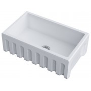 Мойка Omoikiri Mikura 76-WH Natceramic/белый (4997074)