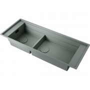 Мойка Omoikiri Sintesi Pro 114-2-WG Artceramic/wind green (4997453)