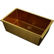 Мойка Omoikiri Okinoshima 76-U/I-G Matt Natceramic/золото матовое (4993169)