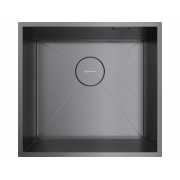 Мойка Omoikiri Kasen 48-26-INT-GM нерж. сталь/вороненая сталь (4997058)