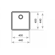 Мойка Teka BE LINEA RS15 40.40 полированная (115000007)
