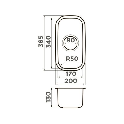 Мойка Omoikiri Omi 20-U-IN нерж. сталь/нержавеющая сталь (4997022) Мойка Omoikiri Omi 20-U-IN нерж. сталь/нержавеющая сталь (4997022)