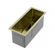 Мойка Omoikiri Taki 20-U/IF-LG нерж. сталь/светлое золото (4973091)