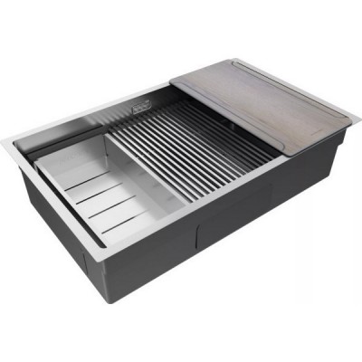 Мойка Paulmark Next-multi sink 74 uni PM787445-BS, брашированная нерж. сталь Мойка Paulmark Next-multi sink 74 uni PM787445-BS, брашированная нерж. сталь