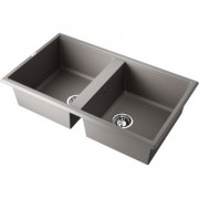 Мойка Omoikiri Tedori 86-2-GR Tetogranit/leningrad grey (4993572)