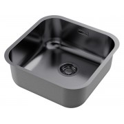 Мойка Omoikiri Omi 44-U/I-GM нерж. сталь/вороненая сталь (4993191)