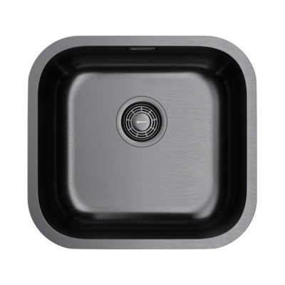 Мойка Omoikiri Omi 44-U/I-GM нерж. сталь/вороненая сталь (4993191) Мойка Omoikiri Omi 44-U/I-GM нерж. сталь/вороненая сталь (4993191)