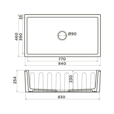 Мойка Omoikiri Mikura 83-PE Natceramic/pebble (4997084) Мойка Omoikiri Mikura 83-PE Natceramic/pebble (4997084)