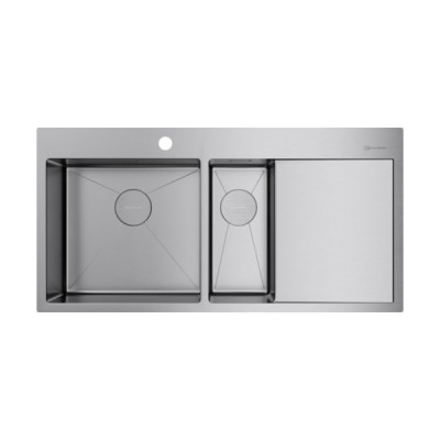 Мойка Omoikiri Akisame 100-2-L-IN нерж. сталь/нержавеющая сталь (4973544) Мойка Omoikiri Akisame 100-2-L-IN нерж. сталь/нержавеющая сталь (4973544)