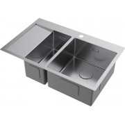 Мойка Omoikiri Akisame 78-2-R-IN нерж. сталь/нержавеющая сталь (4973063)