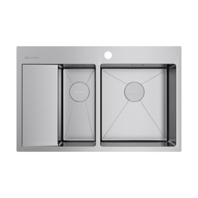 Мойка Omoikiri Akisame 78-2-R-IN нерж. сталь/нержавеющая сталь (4973063) Мойка Omoikiri Akisame 78-2-R-IN нерж. сталь/нержавеющая сталь (4973063)