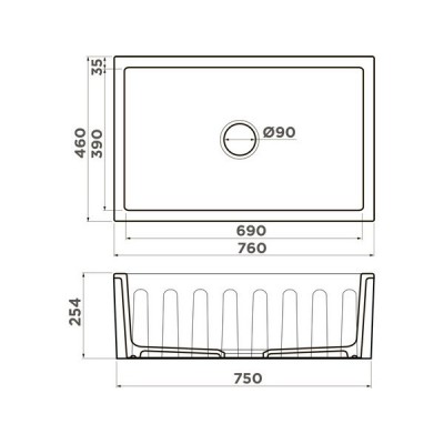 Мойка Omoikiri Mikura 76-PE Natceramic/pebble (4997078) Мойка Omoikiri Mikura 76-PE Natceramic/pebble (4997078)