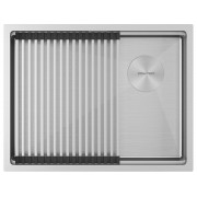 Мойка Paulmark Next-pro 58 uni PM705845-BS, брашированная нерж. сталь