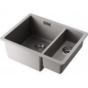 Мойка Omoikiri Kata 55-2-U-GR Artgranit/leningrad grey (4993390)