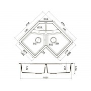 Мойка Omoikiri Sumi 83C-WH Tetogranit/белый (4997174)