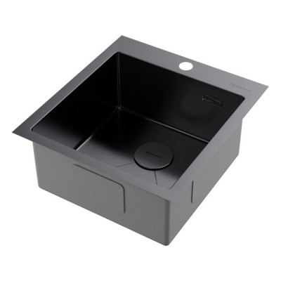 Мойка Omoikiri Akisame 46-GM нерж. сталь/вороненая сталь (4973095) Мойка Omoikiri Akisame 46-GM нерж. сталь/вороненая сталь (4973095)