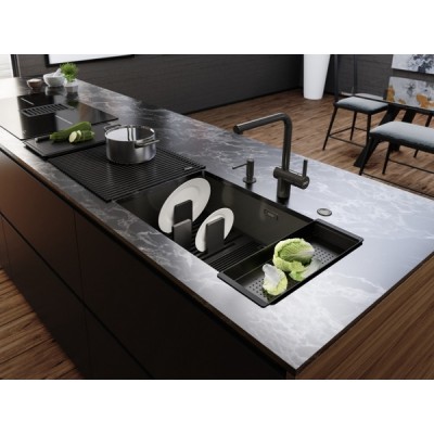 Мойка Franke BXM 210/110-68 Premium F-INOX, антрацит, вентиль-автомат (127.0676.885) Мойка Franke BXM 210/110-68 Premium F-INOX, антрацит, вентиль-автомат (127.0676.885)