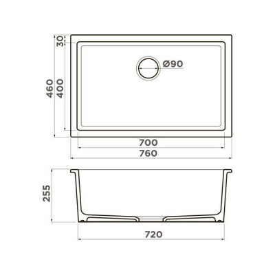 Мойка Omoikiri Okinoshima 76-U/I-G Glossy Natceramic/золото глянцевое (4993041) Мойка Omoikiri Okinoshima 76-U/I-G Glossy Natceramic/золото глянцевое (4993041)