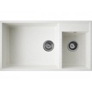 Мойка Omoikiri Tedori 85-2-U-WH Tetogranit/белый (4993943)