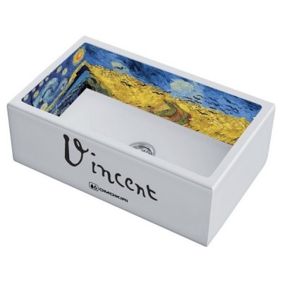 Мойка Omoikiri Mikura 76-Vangogh Natceramic/белый (4993024) Мойка Omoikiri Mikura 76-Vangogh Natceramic/белый (4993024)