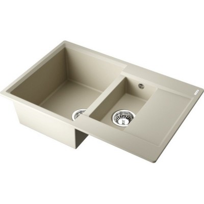 Мойка Omoikiri Daisen 78-2T-BE Tetogranit/ваниль (4993529) Мойка Omoikiri Daisen 78-2T-BE Tetogranit/ваниль (4993529)