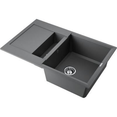 Мойка Omoikiri Sakaime 78-2-PL Tetogranit/платина (4993199) Мойка Omoikiri Sakaime 78-2-PL Tetogranit/платина (4993199)