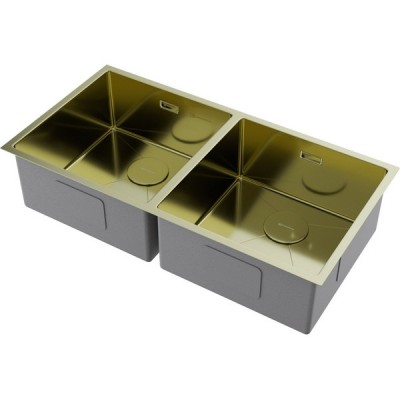 Мойка Omoikiri Taki 86-2-U/IF-LG нерж. сталь/светлое золото (4993792) Мойка Omoikiri Taki 86-2-U/IF-LG нерж. сталь/светлое золото (4993792)