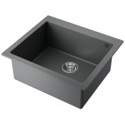 Мойка Omoikiri Bosen 57-PL Tetogranit/платина (4993221)