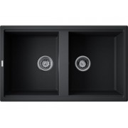 Мойка Omoikiri Tedori 86-2-BL Tetogranit/черный (4993924)