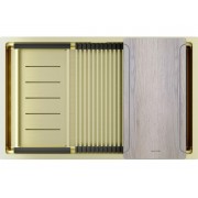 Мойка Paulmark Next-multi sink 74 uni PM787445-LG, светлое золото