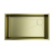 Мойка Omoikiri Taki 74-U/IF Side-LG нерж. сталь/светлое золото (4993171)