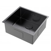 Мойка Omoikiri Taki 49-U/IF-GM нерж. сталь/вороненая сталь (4973524)