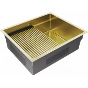 Мойка Paulmark Next-pro 54 uni PM705445-LG, светлое золото