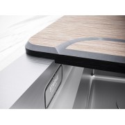 Мойка Paulmark Next-pro 54 uni PM705445-LG, светлое золото