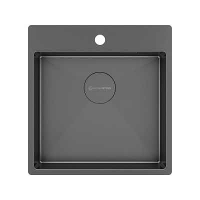 Мойка Kuchenstern WERK 50 вороненая сталь Мойка Kuchenstern WERK 50 вороненая сталь