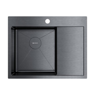 Мойка Omoikiri Akisame 65-L-GM нерж. сталь/вороненая сталь (4973097) Мойка Omoikiri Akisame 65-L-GM нерж. сталь/вороненая сталь (4973097)