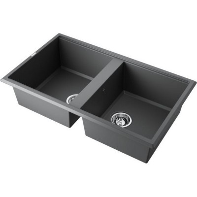 Мойка Omoikiri Tedori 86-2-PL Tetogranit/платина (4993931) Мойка Omoikiri Tedori 86-2-PL Tetogranit/платина (4993931)