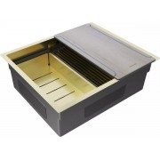 Мойка Paulmark Next-multi sink 54 uni PM785445-LG, светлое золото