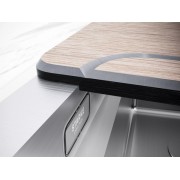 Мойка Paulmark Next-multi sink 54 uni PM785445-LG, светлое золото