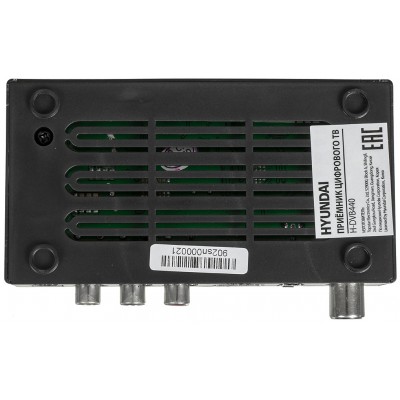 Цифровой ресивер DVB-T2 Hyundai H-DVB440 черный Цифровой ресивер DVB-T2 Hyundai H-DVB440 черный