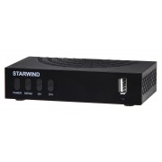 Цифровой ресивер DVB-T2 STARWIND CT-220 черный
