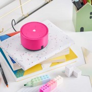 Умная колонка Yandex Станция Лайт Алиса фламинго/розовый 5W 1.0 BT 10м (YNDX-00025N)