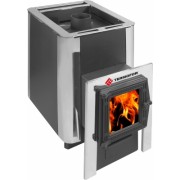 Печь банная Термофор ДоброПар 14-18 (чугунная дверца со стеклом)